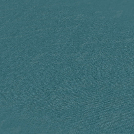 Nara Uni Vliestapete Petrol Blau 10,05 m x 0,53 m