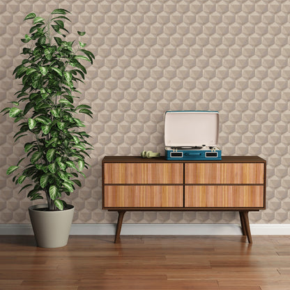 Nara Vinyl-Vliestapete 10,05 m x 0,53 m