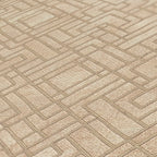 Livingwalls David Vienna Geometrische Vliestapete Gold Beige 10,05 m x 0,53 m