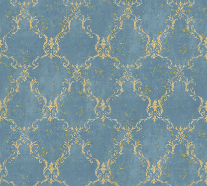 Luxury Damask Vinyl-Vliestapete 10,05 m x 1,06 m
