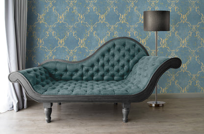 Luxury Damask Vinyl-Vliestapete 10,05 m x 1,06 m