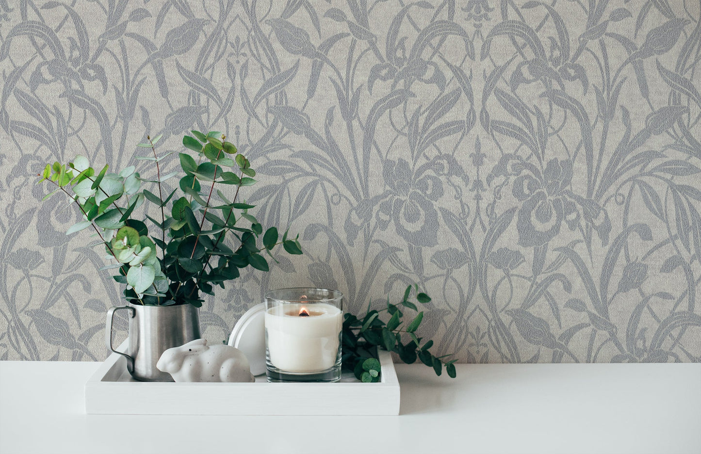Luxury Damask Vinyl-Vliestapete 10,05 m x 1,06 m