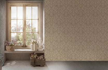 Luxury Damask Vinyl-Vliestapete 10,05 m x 1,06 m