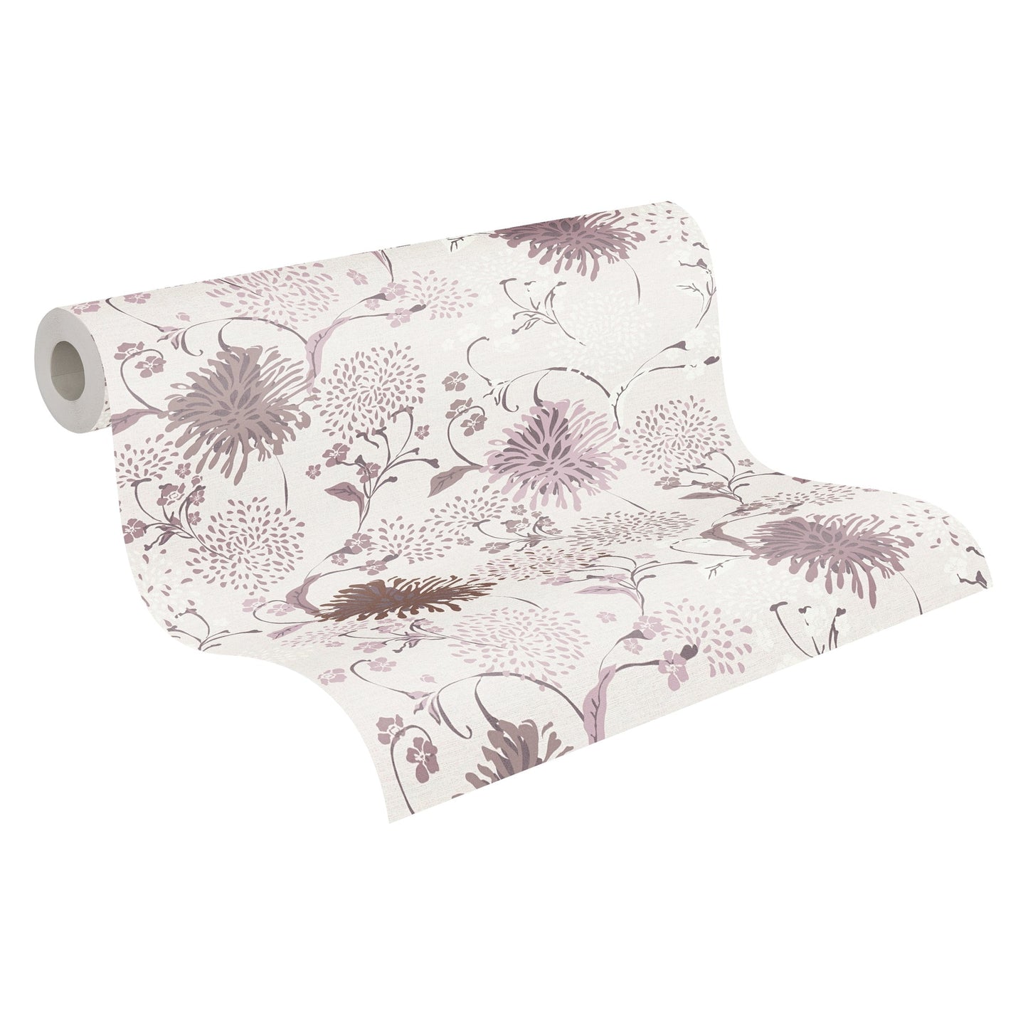 Livingwalls House of Turnowsky Florale Vliestapete Weiß Lila Rosa Creme 10,05 m x 0,53 m