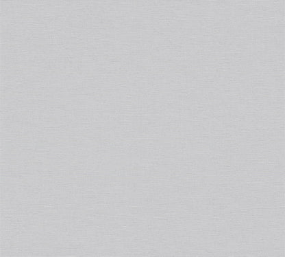 Mustertapete Leinenoptik Pastellgrau - 10,05 m x 0,53 m