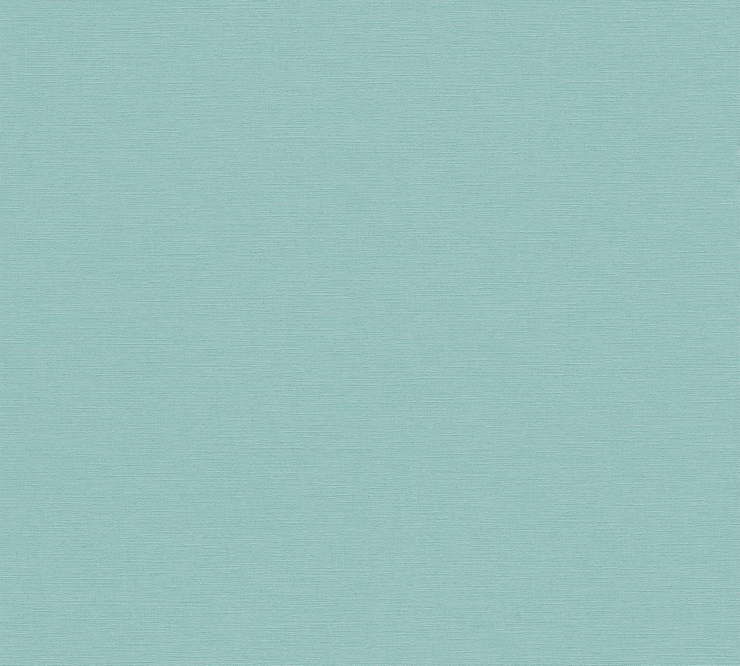Mustertapete Leinen Aquamarin Hell - 10,05 m x 0,53 m