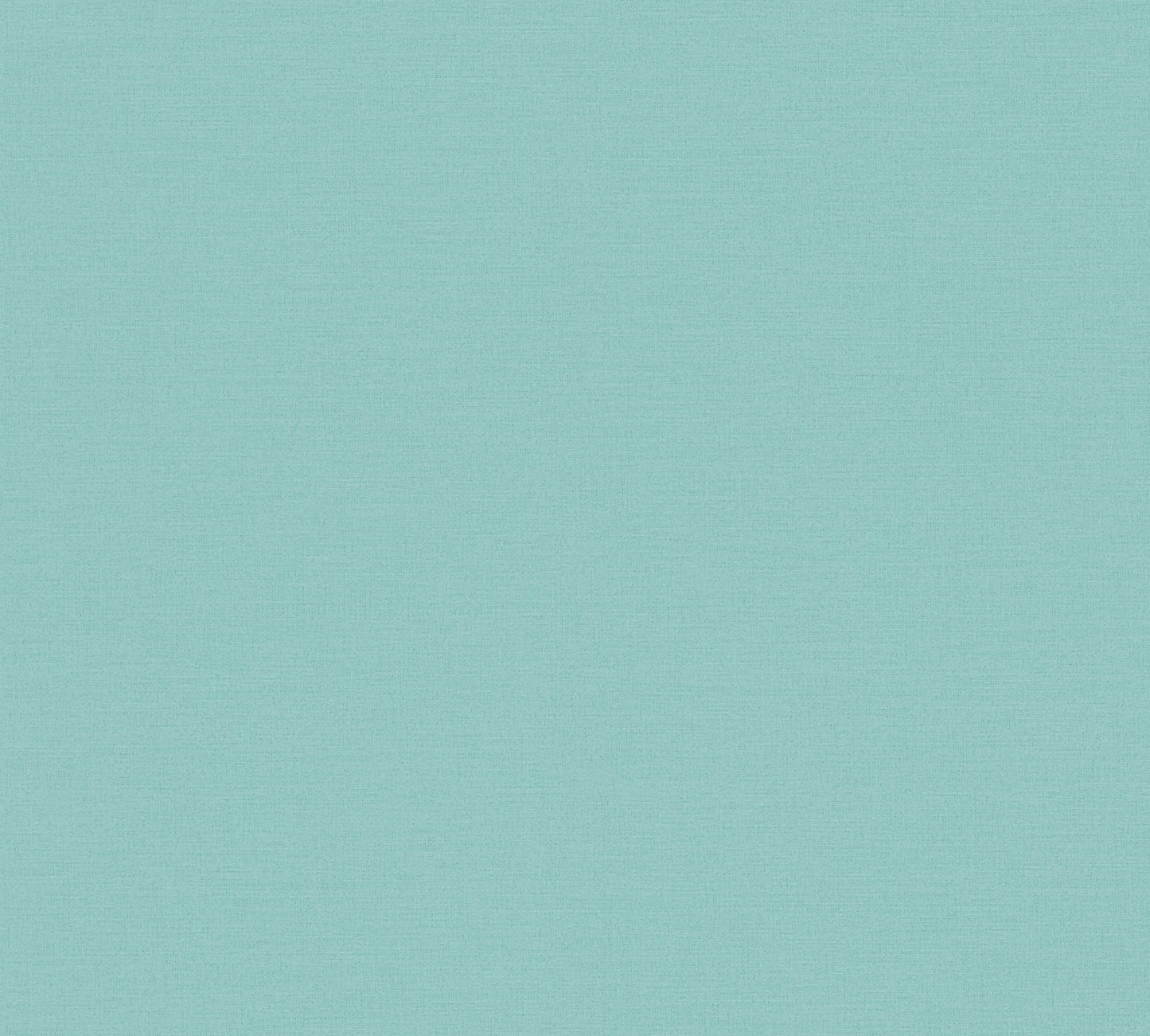 Mustertapete Leinen Aquamarin Hell - 10,05 m x 0,53 m