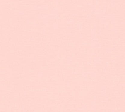Mustertapete Leinen Pastellrosa Frisch - 10,05 m x 0,53 m