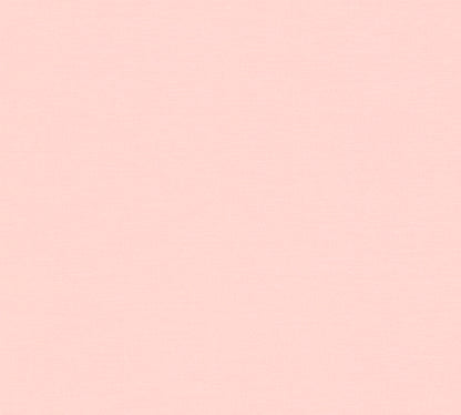 Mustertapete Leinen Pastellrosa Frisch - 10,05 m x 0,53 m