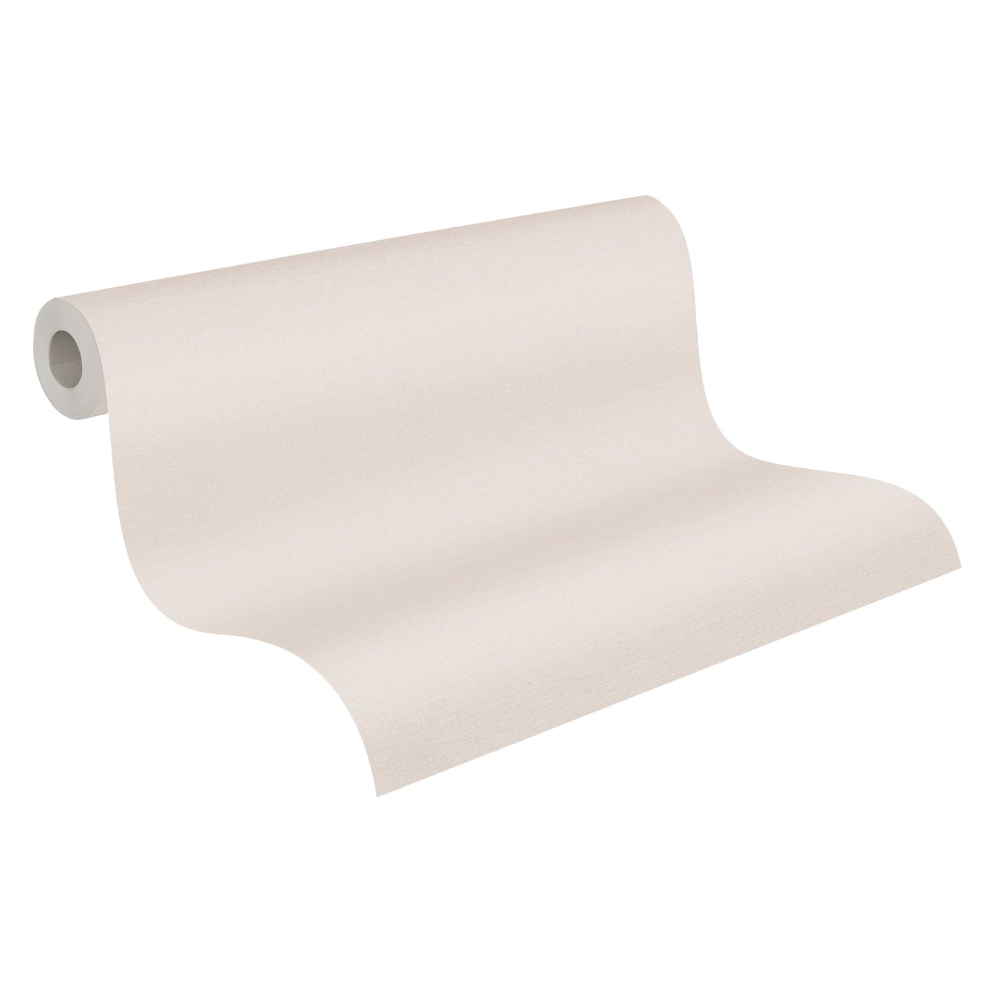 Mustertapete Leinen Puder Zart - 10,05 m x 0,53 m