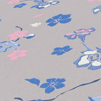 Livingwalls House of Turnowsky Florale Vliestapete Grau Blau Rosa Weiß 10,05 m x 0,53 m