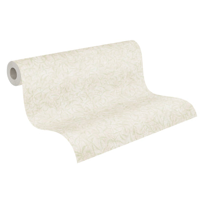 Terra Landhaus Vliestapete Creme Grün 10,05 m x 0,53 m