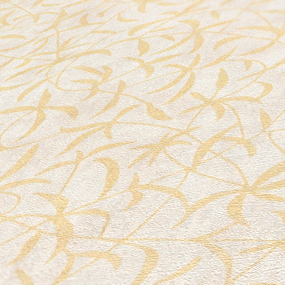 Terra Landhaus Vliestapete Creme Beige Gelb Gold 10,05 m x 0,53 m