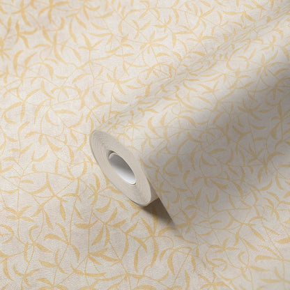 Terra Landhaus Vliestapete Creme Beige Gelb Gold 10,05 m x 0,53 m