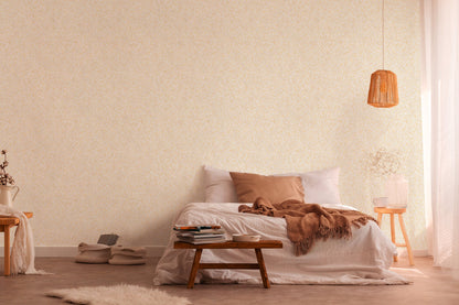 Terra Landhaus Vliestapete Creme Beige Gelb Gold 10,05 m x 0,53 m