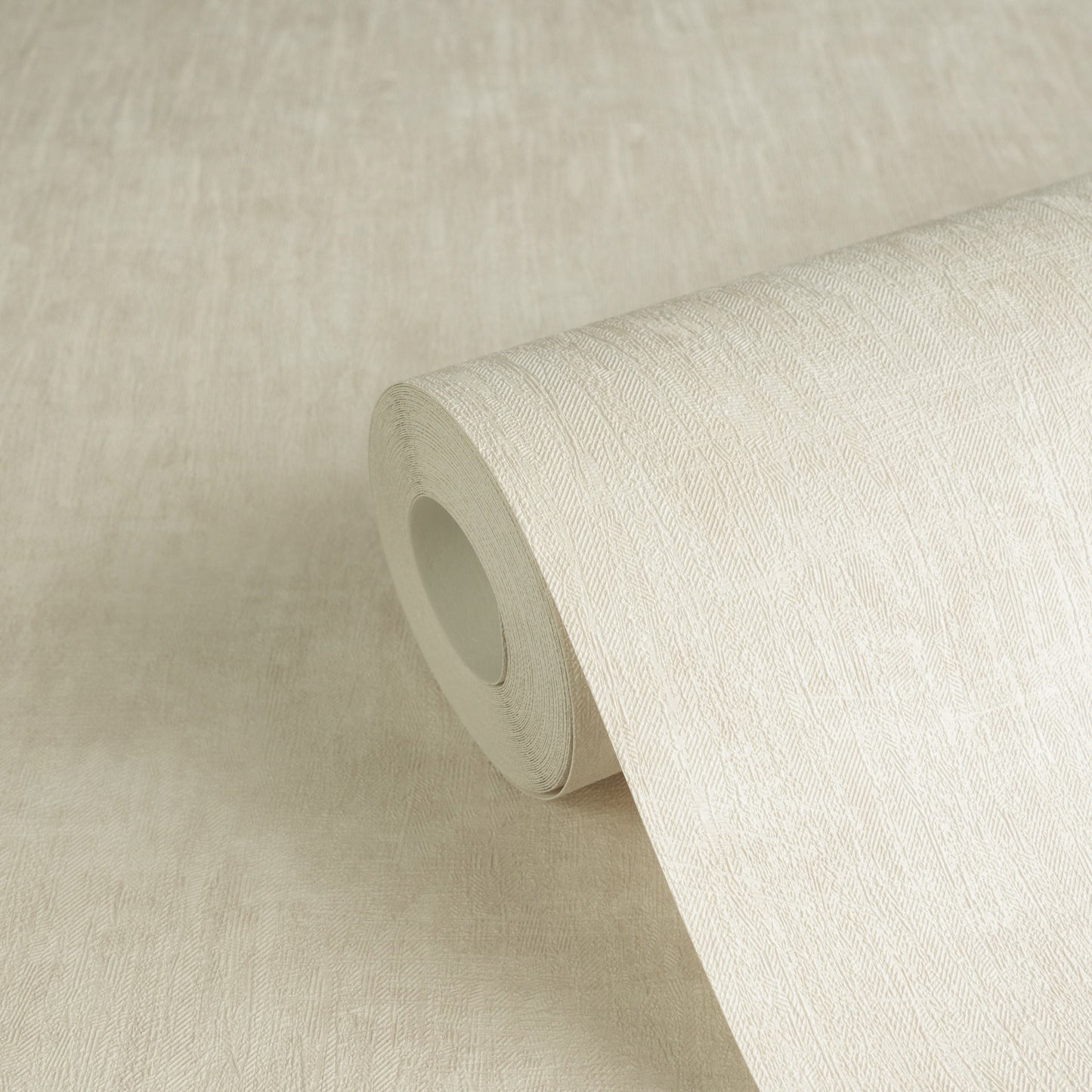 Mustertapete Verputzoptik Creme - 10,05 m x 0,53 m
