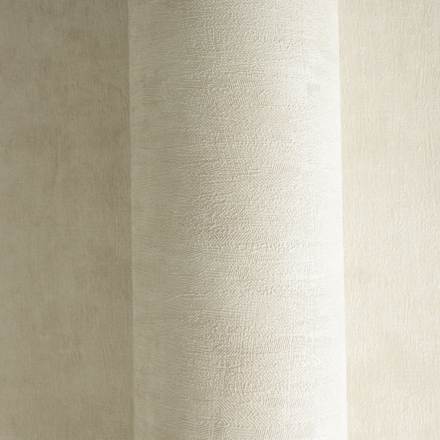 Mustertapete Verputzoptik Creme - 10,05 m x 0,53 m