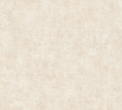 Mustertapete Verputzoptik Creme - 10,05 m x 0,53 m