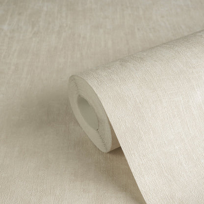 Mustertapete Verputzoptik Sandbeige - 10,05 m x 0,53 m