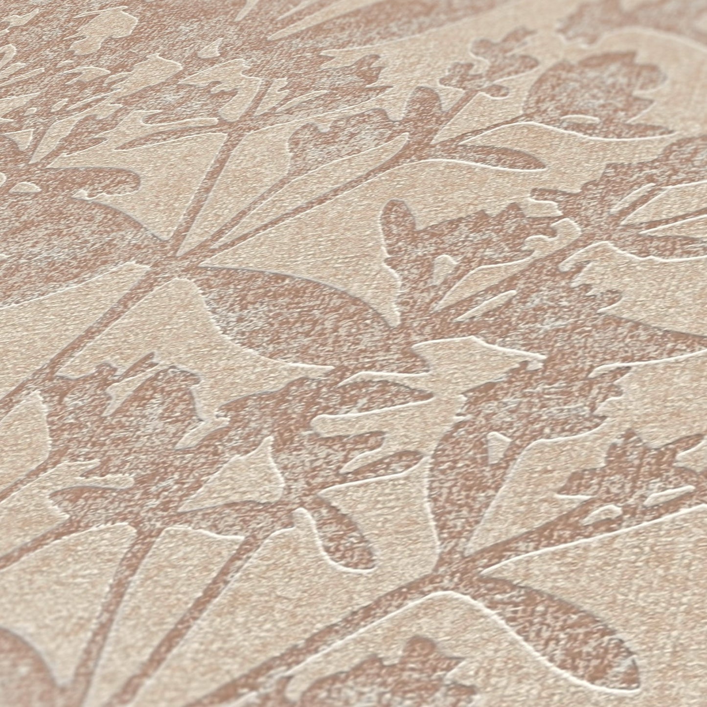 Terra Florale Vliestapete Beige 10,05 m x 0,53 m