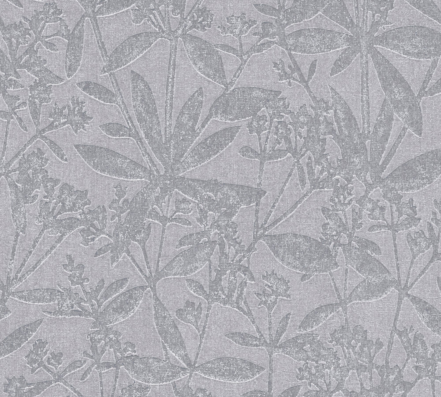 Terra Florale Vliestapete Grau Blau 10,05 m x 0,53 m