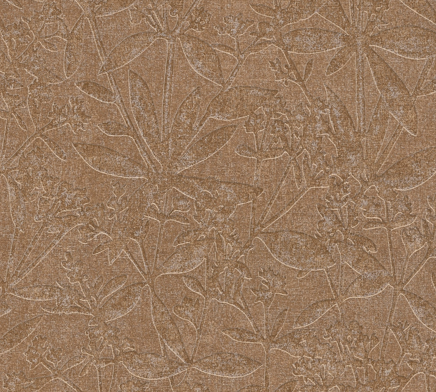 Terra Florale Vliestapete Braun Beige 10,05 m x 0,53 m