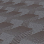 Livingwalls Premium Wall 2 Geometrische Vliestapete Dunkelgrau 10,05 m x 0,53 m