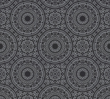 Livingwalls Premium Wall 2 Geometrische Vliestapete Schwarz Silber 10,05 m x 0,53 m