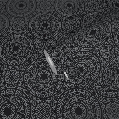 Livingwalls Premium Wall 2 Geometrische Vliestapete Schwarz Silber 10,05 m x 0,53 m