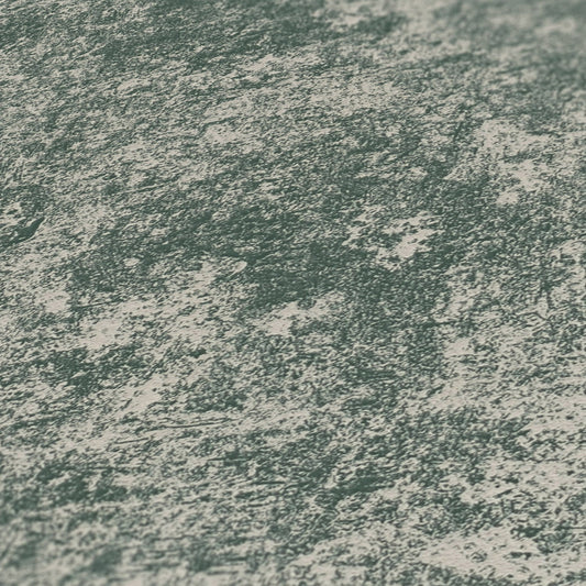 Livingwalls Premium Wall 2 Uni Vliestapete Grün Creme 10,05 m x 0,53 m