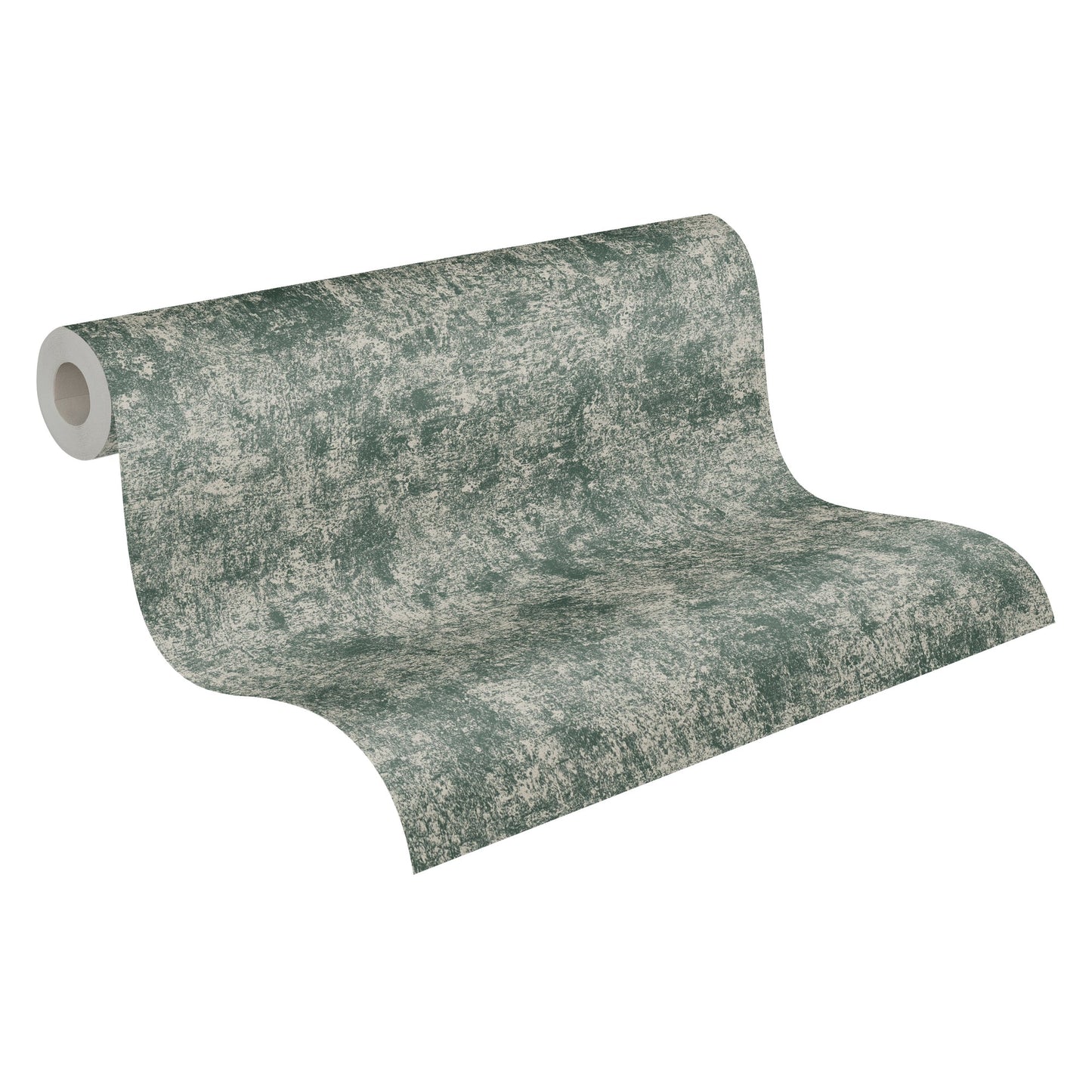 Livingwalls Premium Wall 2 Uni Vliestapete Grün Creme 10,05 m x 0,53 m