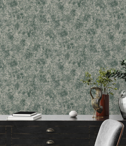 Livingwalls Premium Wall 2 Uni Vliestapete Grün Creme 10,05 m x 0,53 m