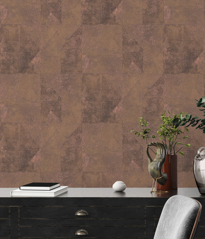 Livingwalls Premium Wall 2 Geometrische Vliestapete Gold Grau 10,05 m x 0,53 m