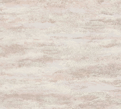 Attractive 2 Vliestapete Putzoptik Weiß Beige 10,05 m x 0,53 m