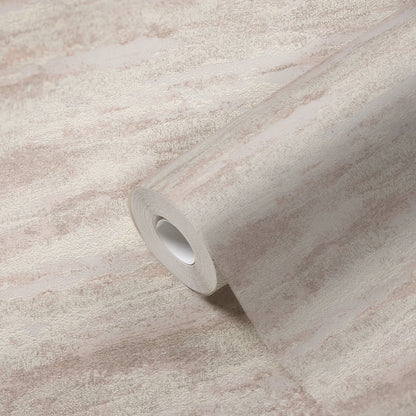 Attractive 2 Vliestapete Putzoptik Weiß Beige 10,05 m x 0,53 m