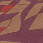 Antigua Geometrische Vliestapete Lila Braun Rot 10,05 m x 0,53 m