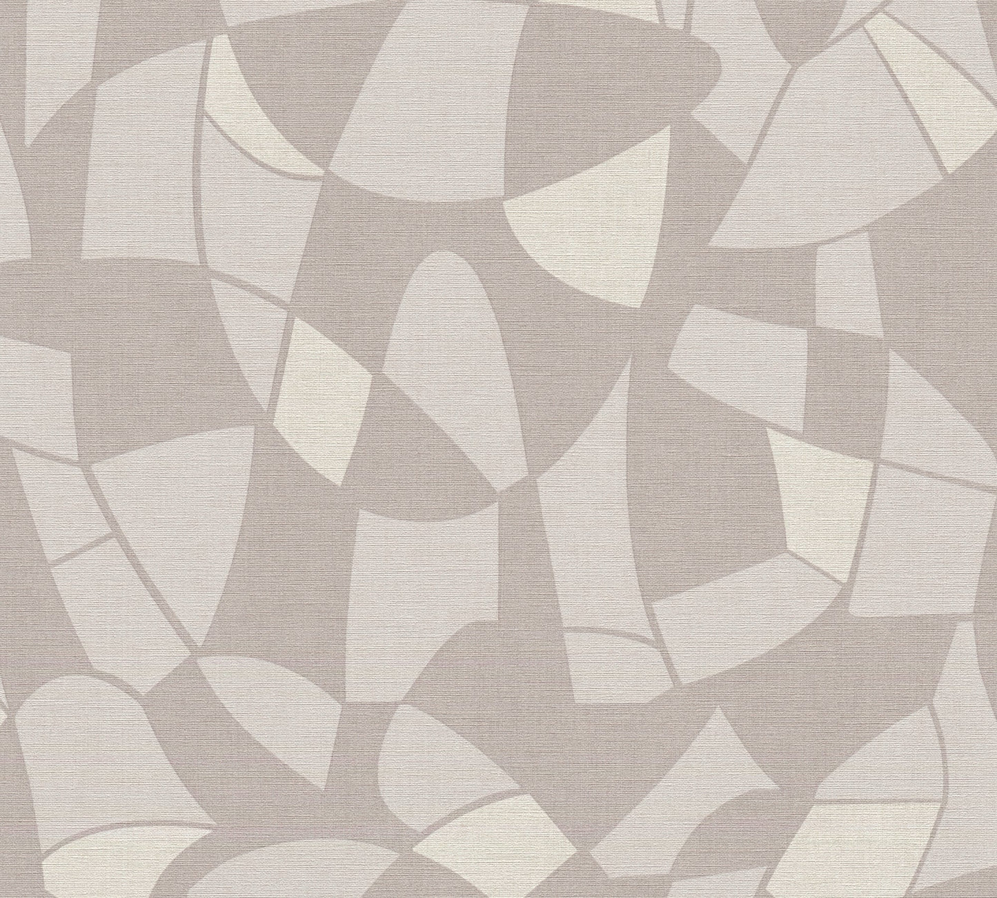 Antigua Geometrische Vliestapete Grau Creme 10,05 m x 0,53 m