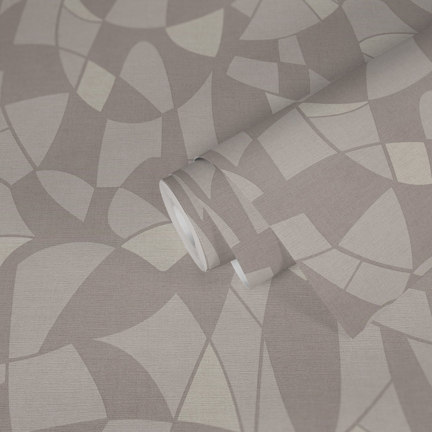 Antigua Geometrische Vliestapete Grau Creme 10,05 m x 0,53 m