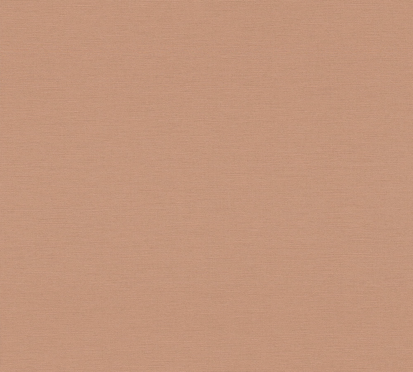 Mustertapete Leinen Terrakotta Klassisch - 10,05 m x 0,53 m