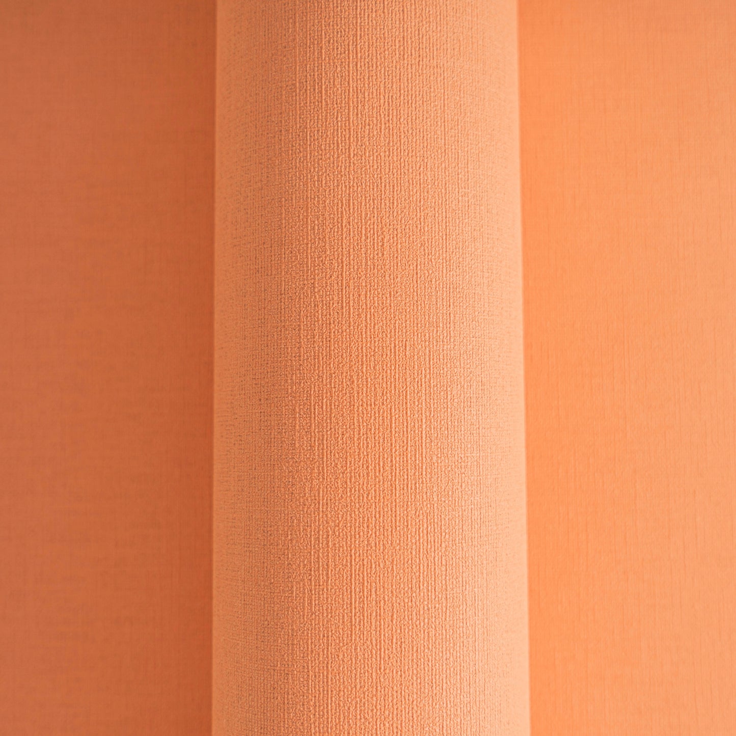 Mustertapete Leinen Orange Klassisch - 10,05 m x 0,53 m