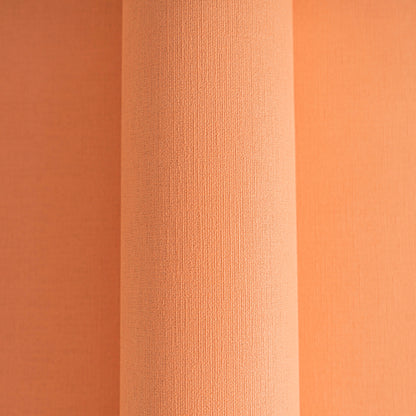 Mustertapete Leinen Orange Klassisch - 10,05 m x 0,53 m
