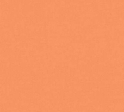 Mustertapete Leinen Orange Klassisch - 10,05 m x 0,53 m