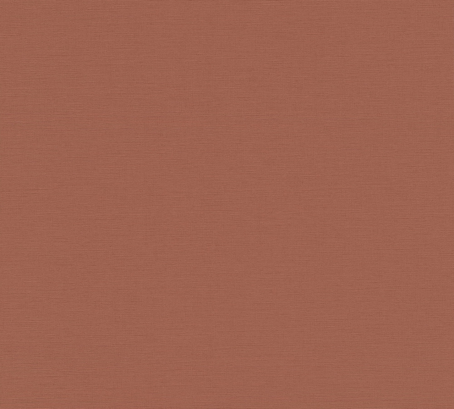 Mustertapete Leinen Rostbraun Klassisch - 10,05 m x 0,53 m