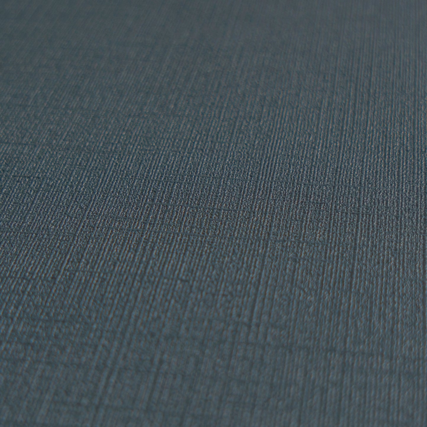 Mustertapete Leinen Tiefblau - 10,05 m x 0,53 m