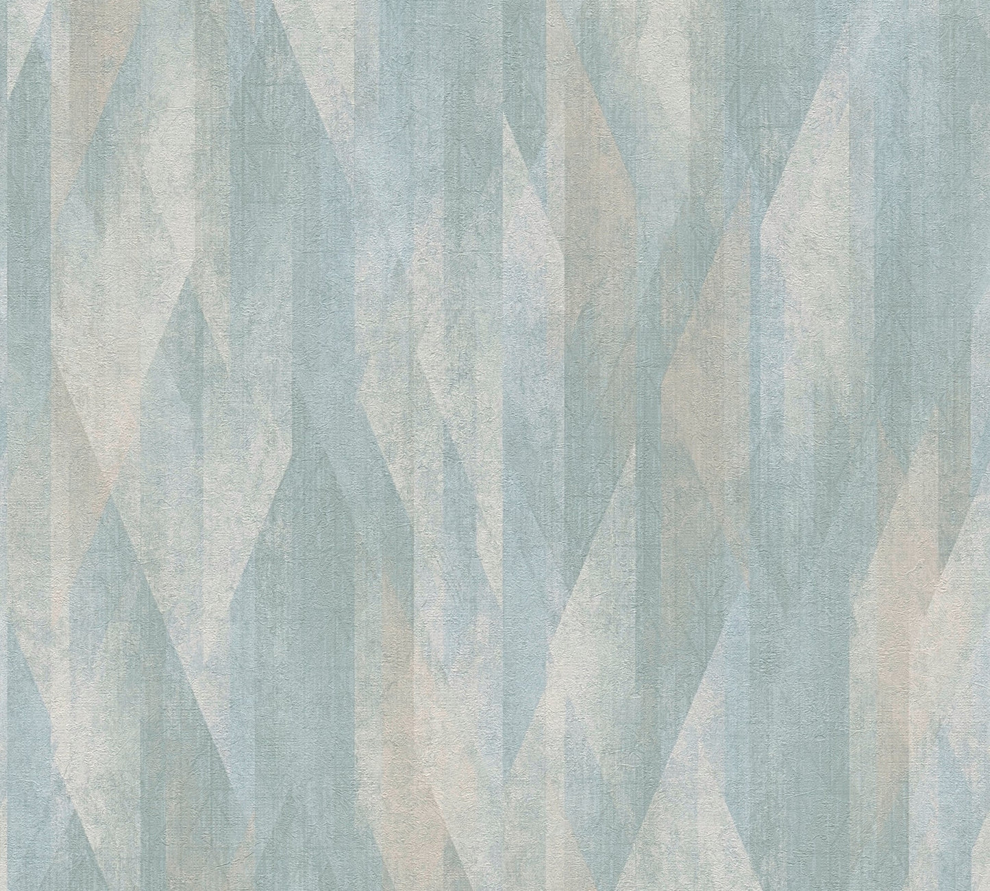 Livingwalls Björn Stockholm Art Déco Vliestapete Türkis Blau Creme 10,05 m x 0,53 m