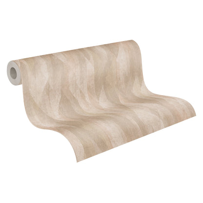 Livingwalls Björn Stockholm Art Déco Vliestapete Beige Braun 10,05 m x 0,53 m