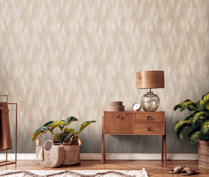 Livingwalls Björn Stockholm Art Déco Vliestapete Beige Braun 10,05 m x 0,53 m