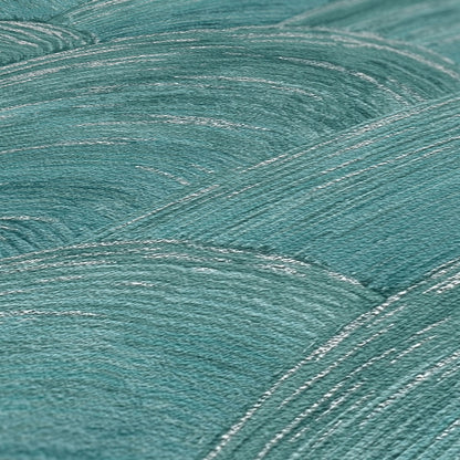 Livingwalls Zoe Miami Geometrische Vliestapete Petrol Silber 10,05 m x 0,53 m