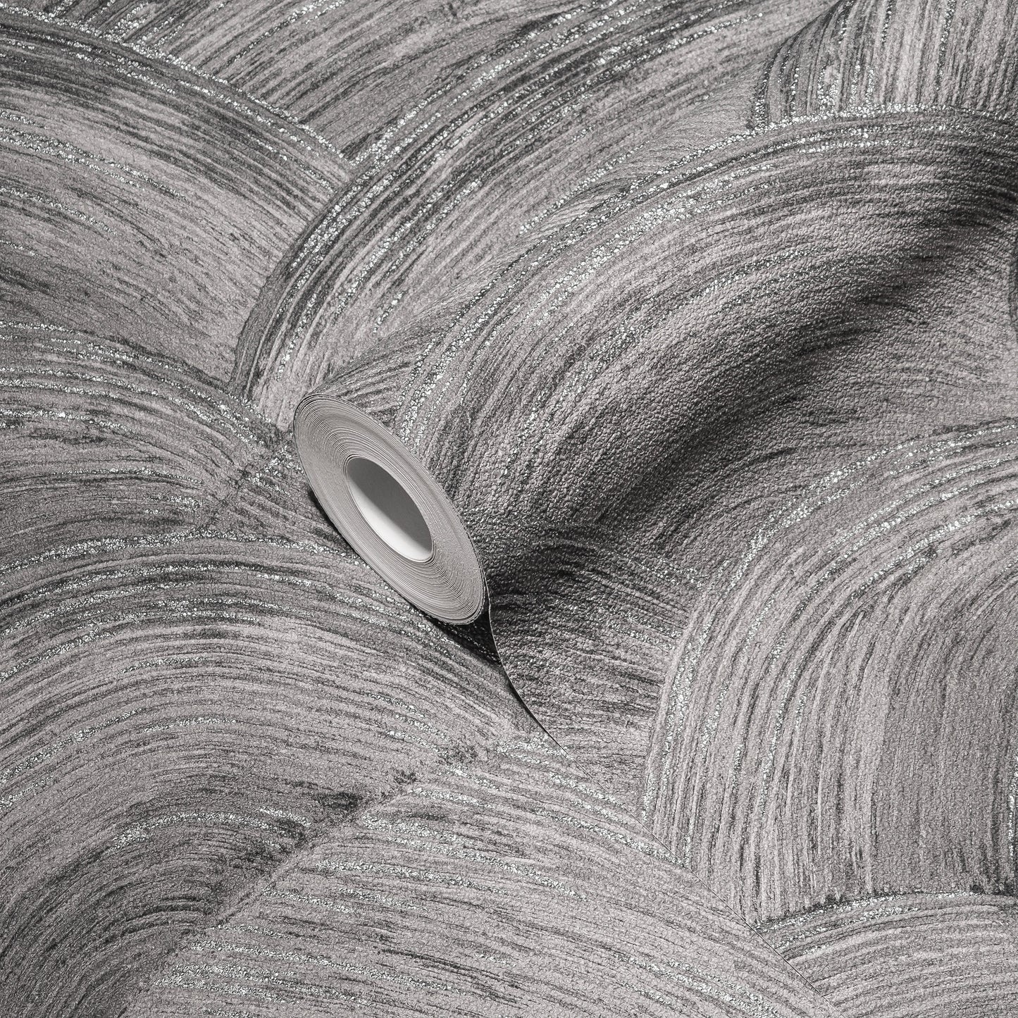 Livingwalls Zoe Miami Geometrische Vliestapete Grau Silber 10,05 m x 0,53 m