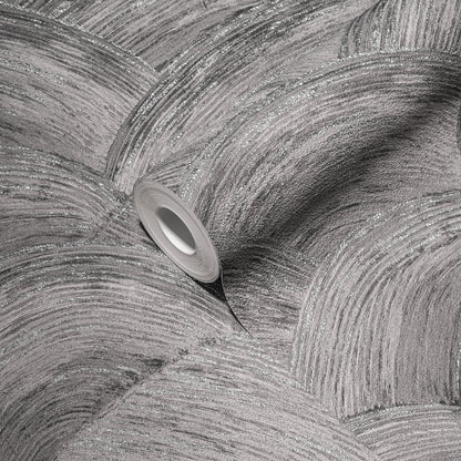 Livingwalls Zoe Miami Geometrische Vliestapete Grau Silber 10,05 m x 0,53 m